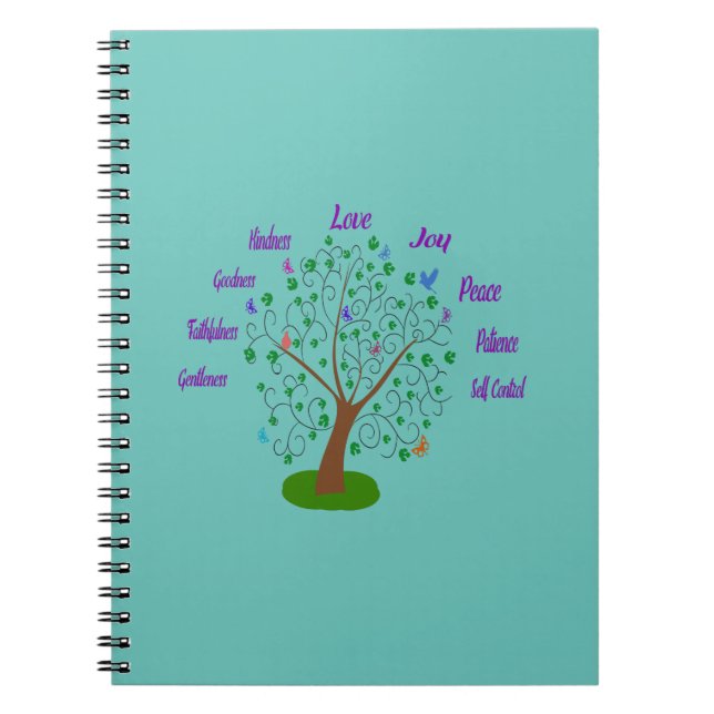 Fruit Of The Spirit Tree Notebook (Front)