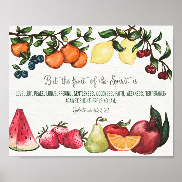 Fruit Of The Spirit Wall Art 