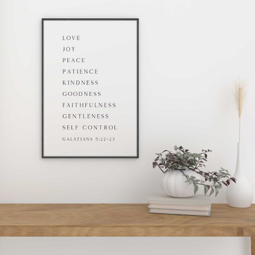 Fruit of the Spirit Wall Art Galatians 522_23