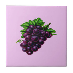 Fruit of the Vine Ceramic Tile