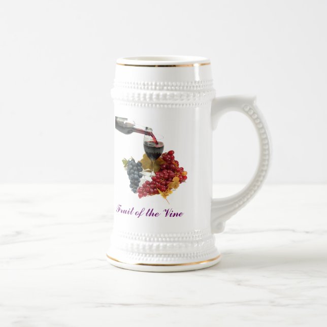 Fruit of the Vine Stein Mug (Right)
