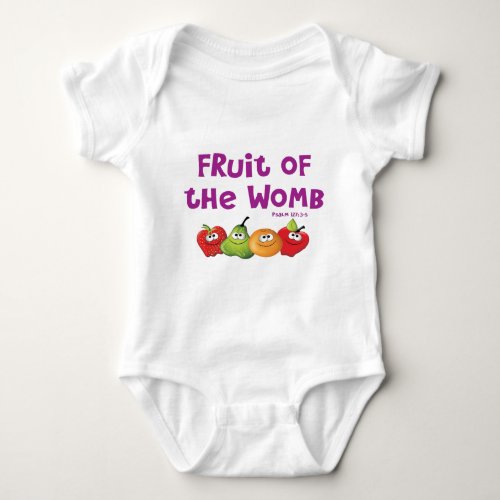 Fruit of the Womb Baby Bodysuit