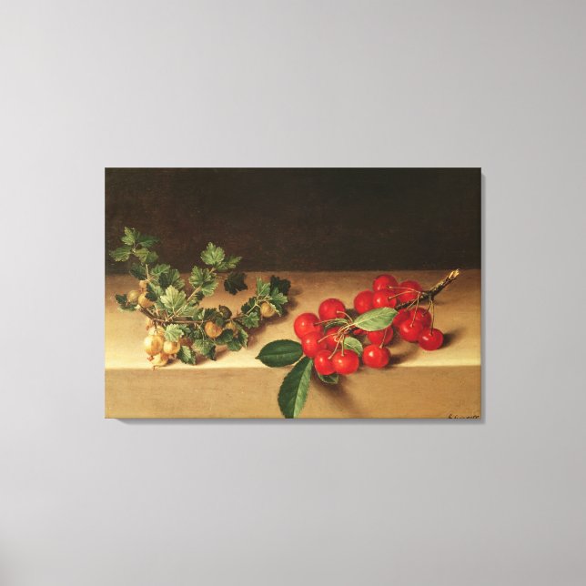 Fruit on the Table, 1644 Canvas Print (Front)