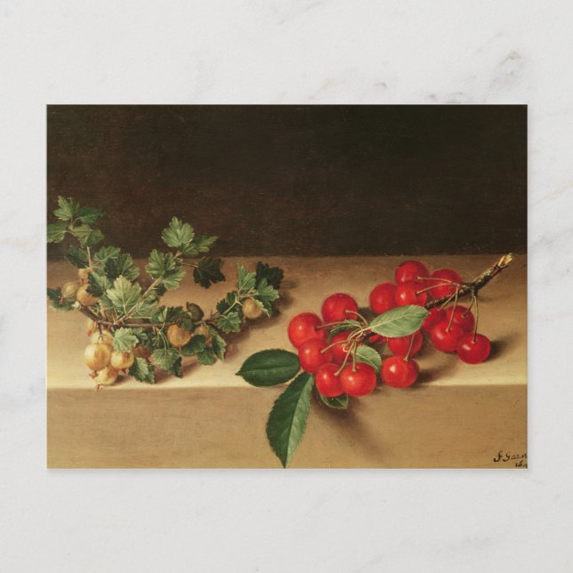 Fruit on the Table, 1644 Postcard (Front)