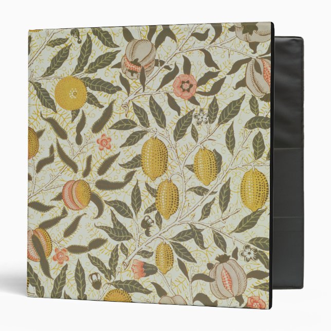 Fruit or Pomegranate wallpaper design 3 Ring Binder (Front/Inside)