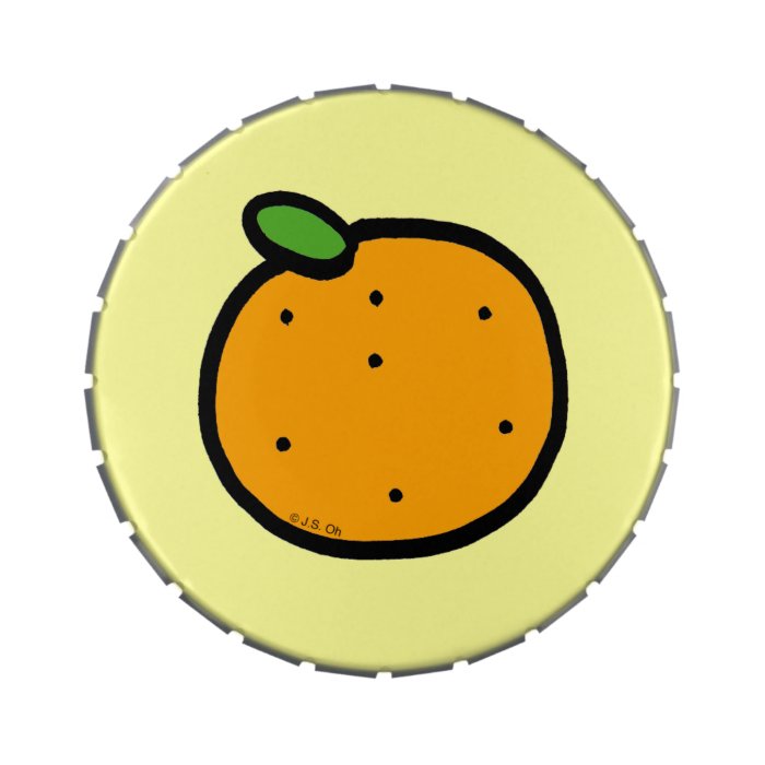 fruit orange jelly belly tin