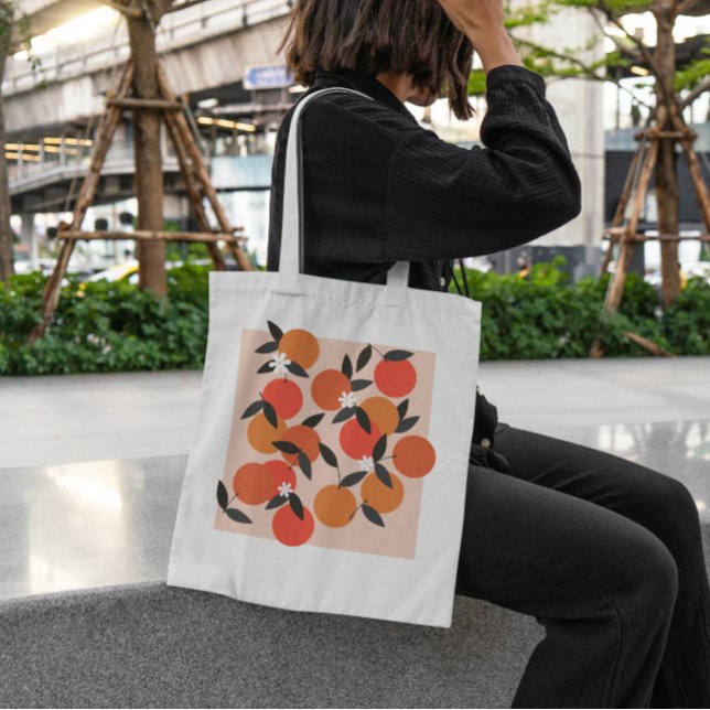 Fruit Oranges Tote Bag (Creator Uploaded)