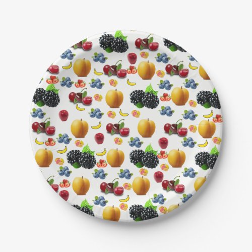 Fruit Paper Plates