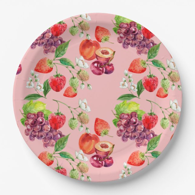 Fruit Paper Plates (Front)