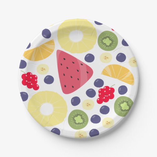 Fruit party _  paper plates