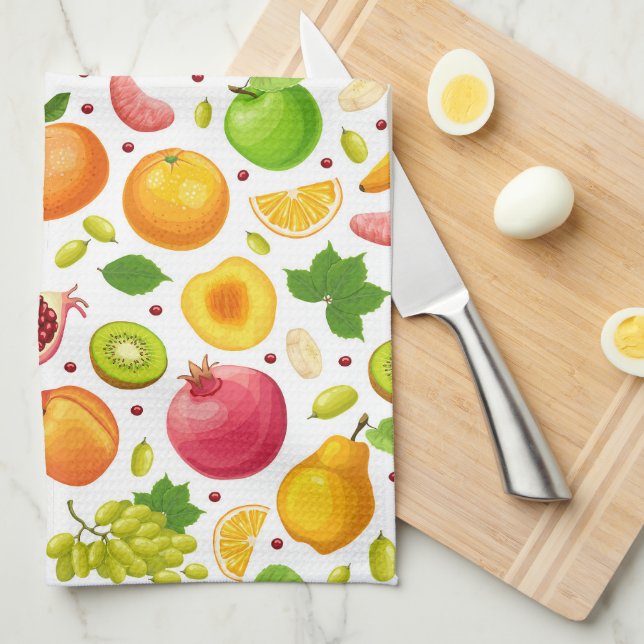 Fruit Patch Kitchen Towels (Quarter Fold)