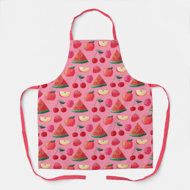Fruit Pattern Apron (Front)