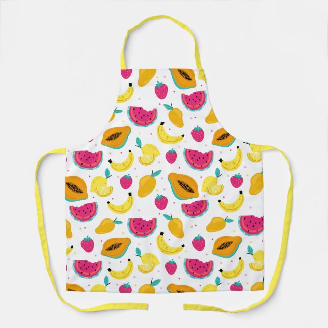 Fruit Pattern Apron (Front)