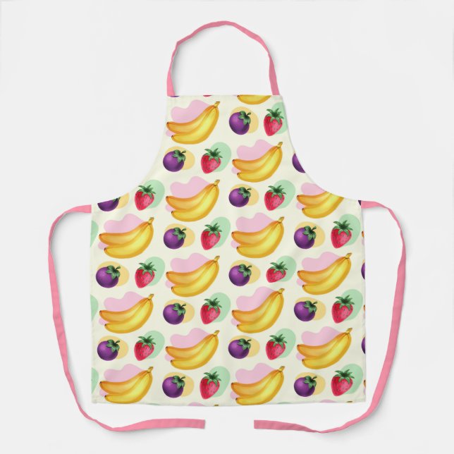 Fruit Pattern Apron (Front)