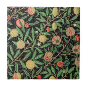 Fruit pattern by William Morris Ceramic Tile