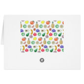Fruit pattern cards (Back Horizontal)