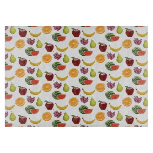 Fruit Pattern Chopping Board