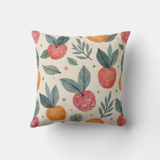 fruit pattern cushion pillow