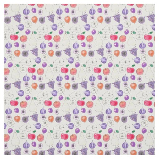 Fruit pattern fabric