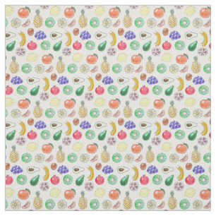 Fruit pattern fabric