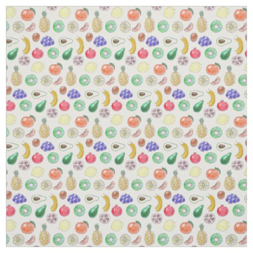 Fruit pattern fabric