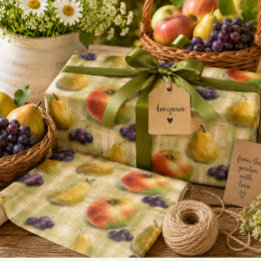 Fruit Pattern Gift Wrapping Paper Roll