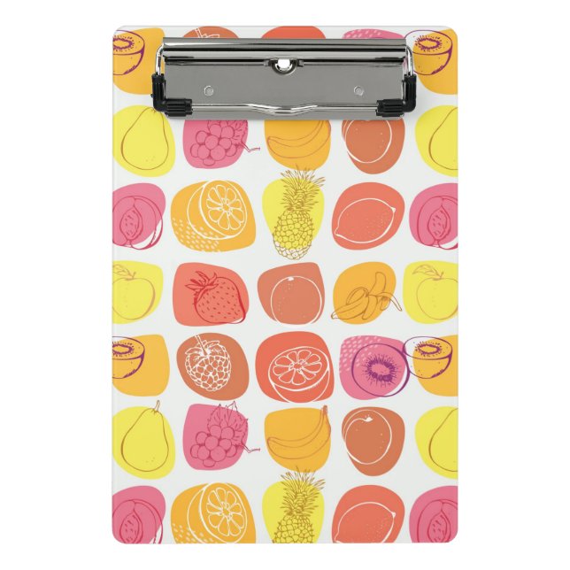 Fruit pattern mini clipboard (Front)