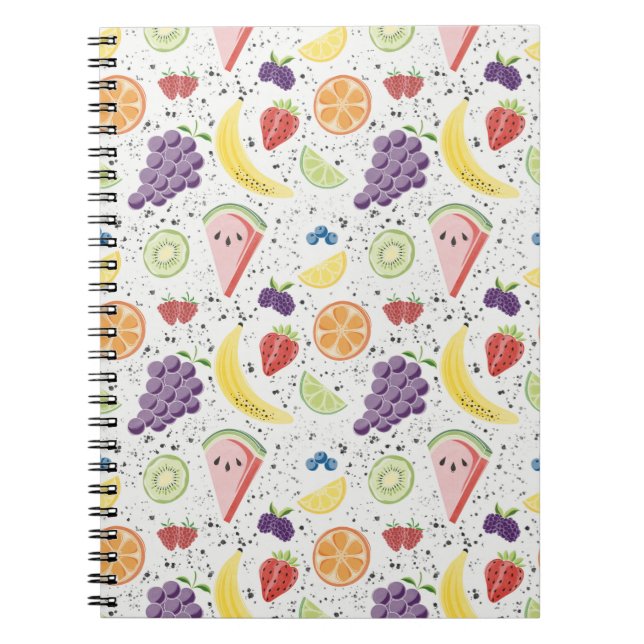 Fruit Pattern Notebook (Front)