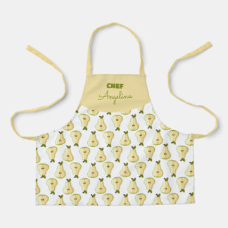 Fruit pattern of pear stockings apron