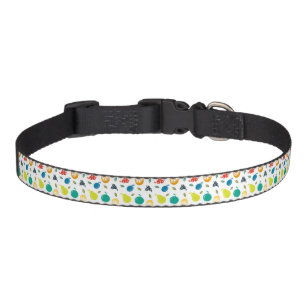 Fruit Pattern, Plum, Orange, Lemon, Pear, Apple Pet Collar