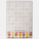 Fruit pattern post-it notes