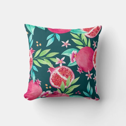 Fruit Pattern Throw Pillow