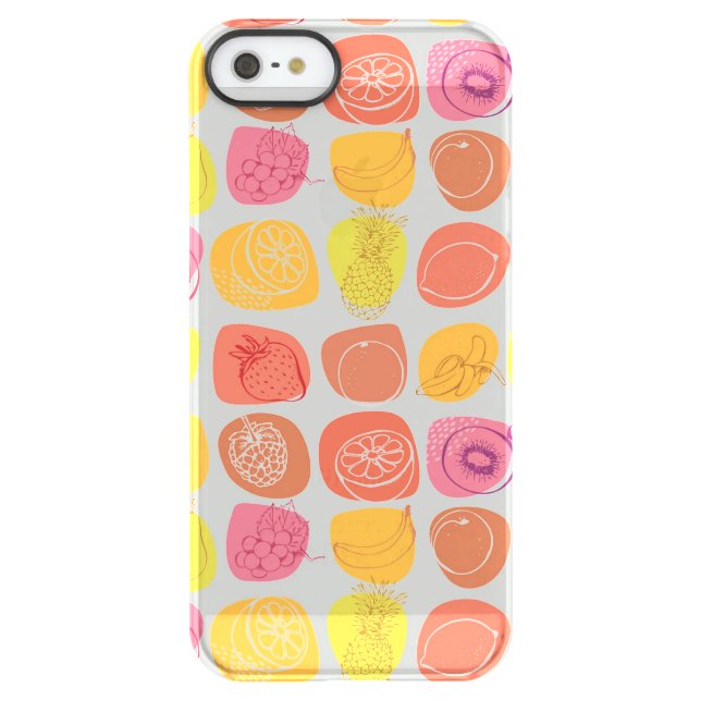 Fruit pattern uncommon iPhone case (Back)