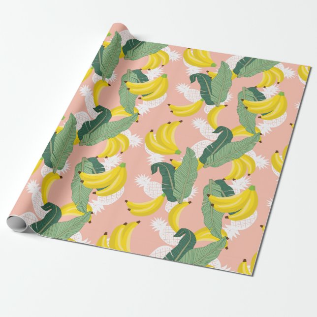 Fruit Pattern Wrapping Paper (Unrolled)