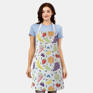Fruit Patterned Apron