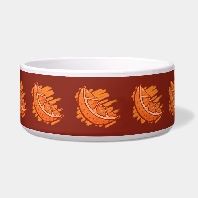 Fruit Patterns Blood Orange Gifts Bowl (Front)