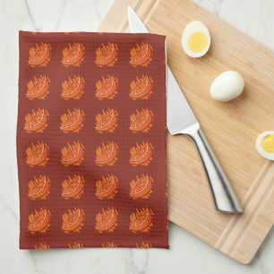 Fruit Patterns Blood Orange Gifts Kitchen Towel