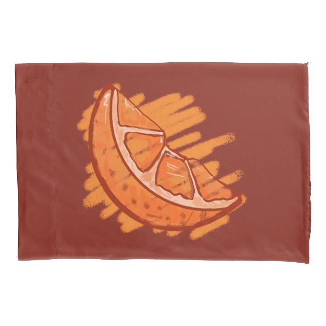 Fruit Patterns Blood Orange Gifts Pillow Case (Front)