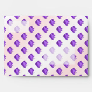 Fruit Patterns Blueberries and Cream Envelope