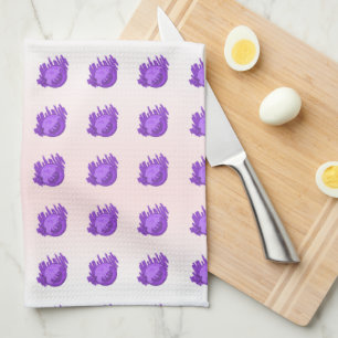 Fruit Patterns Blueberries and Cream Towel