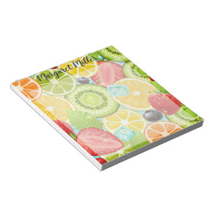 Fruit personalized notepad