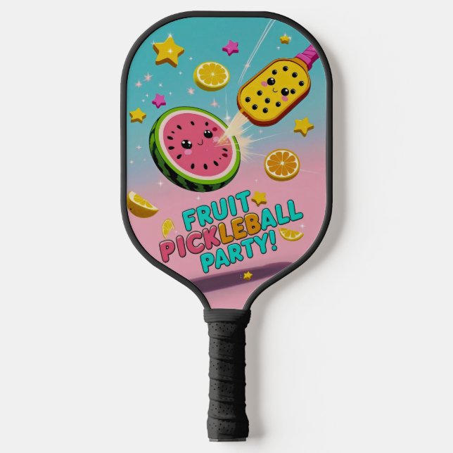 Fruit Pickleball Party  Pickleball Paddle (Front)
