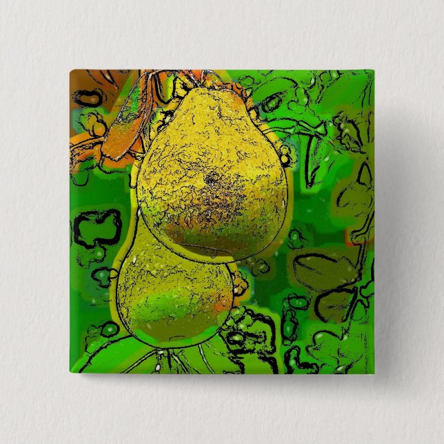 FRUIT PINBACK BUTTON (Front)