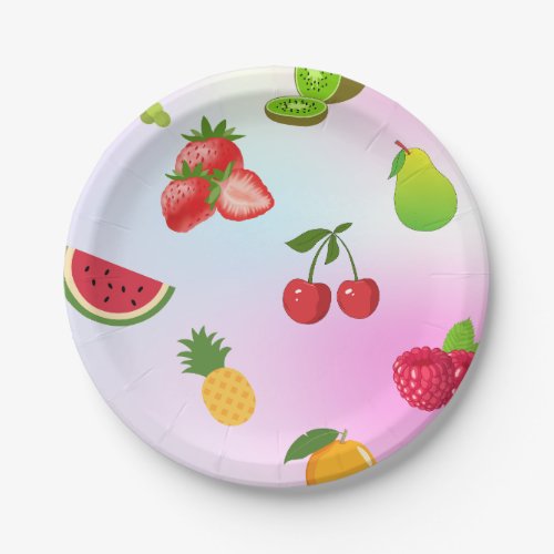 Fruit Platter Paper Plates