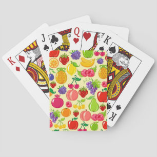Fruit Poker Cards