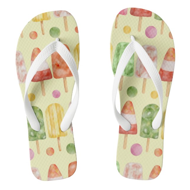 Fruit Popcicle Flip Flops (Footbed)