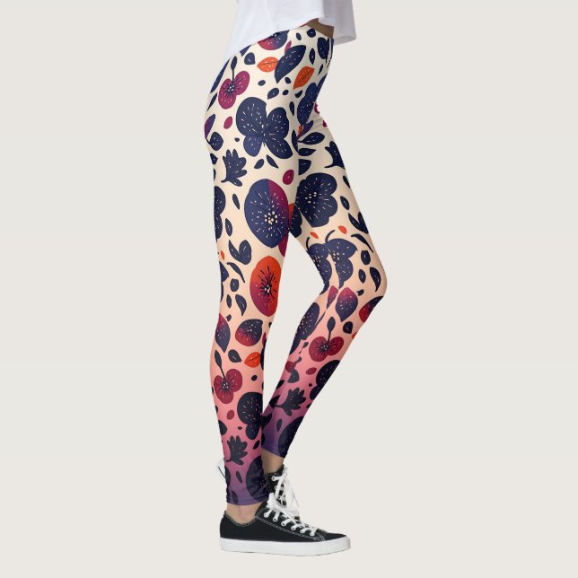 fruit purple leggings (Right)