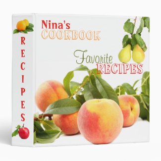 Fruit Recipes Cookbook Binder