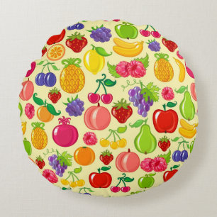 Fruit Round Pillow