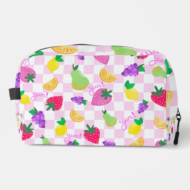 FRUIT SALAD CHECK TOILETRY BAG (Front)